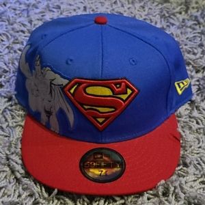New Era DC Comics Superman Fitted Size 7 7/8